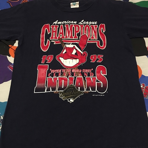 Vintage Other - Vintage Logo 7 Cleveland Indians 1995 shirt